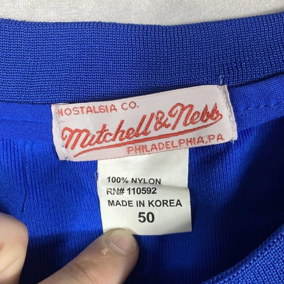 1975 Roger Staubach #12 Dallas Cowboys Mitchell and Ness Throwbacks Jersey Sz 50 - Picture 3 of 6